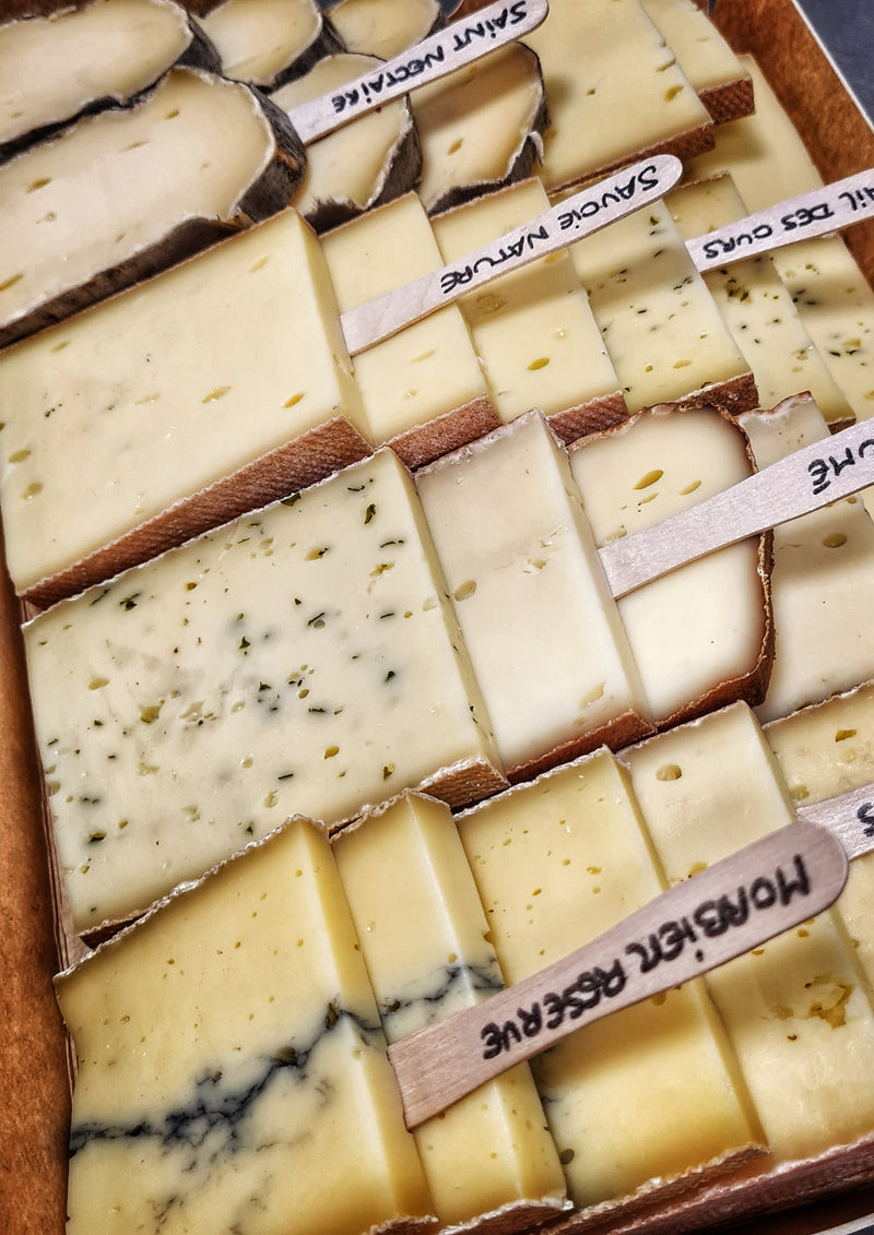 Plateau de Fromages à Raclette